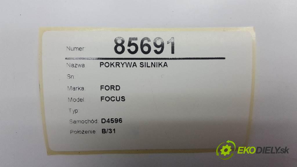 FORD FOCUS MK3 2016 70kW MK3 1499 kryt motora
