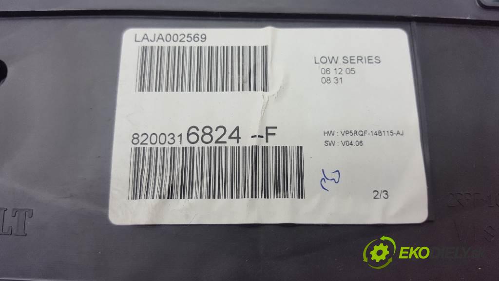 RENAULT CLIO  2005 72kW    1390 Prístrojovka 8200316824 (Prístrojové dosky, displeje)
