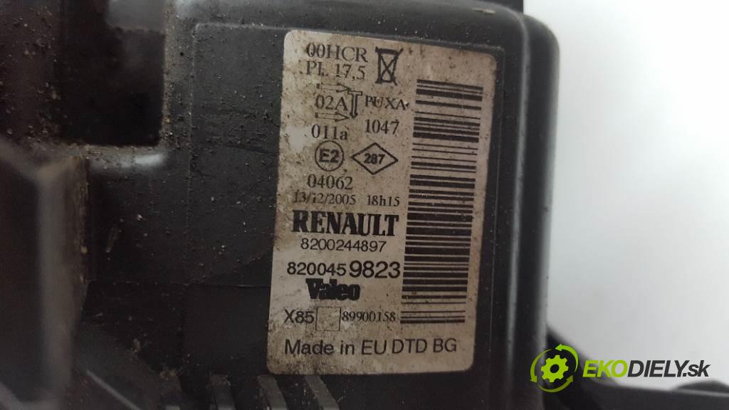 RENAULT CLIO  2005 72kW    1390 světlomet pravý 8200459823