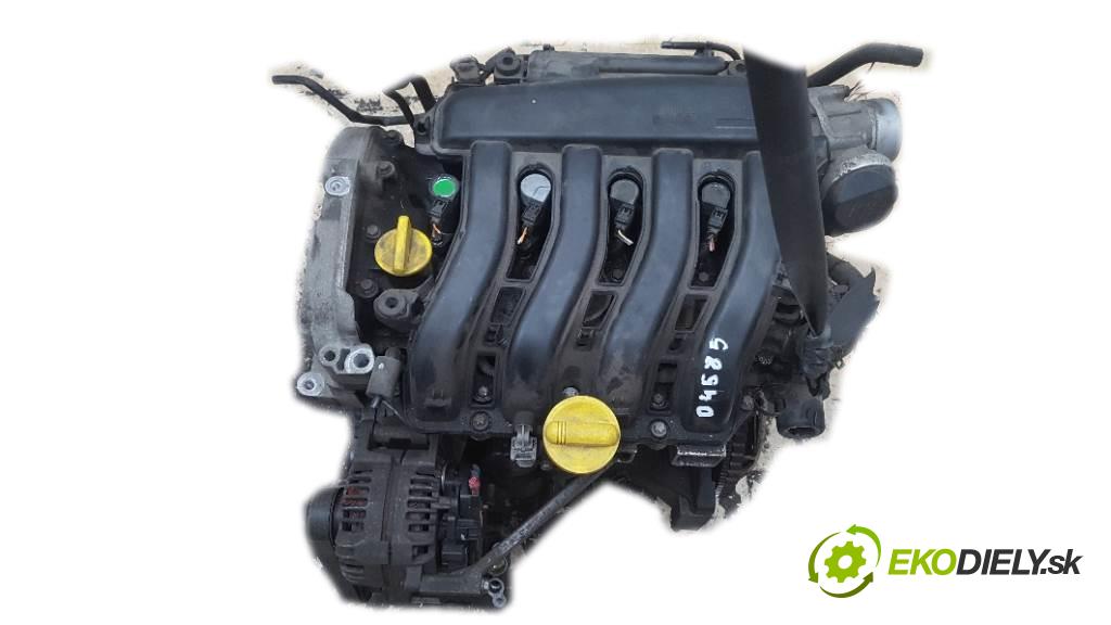 RENAULT CLIO  2005 72kW    1390 Motor K4JG780 (Motory (kompletné))