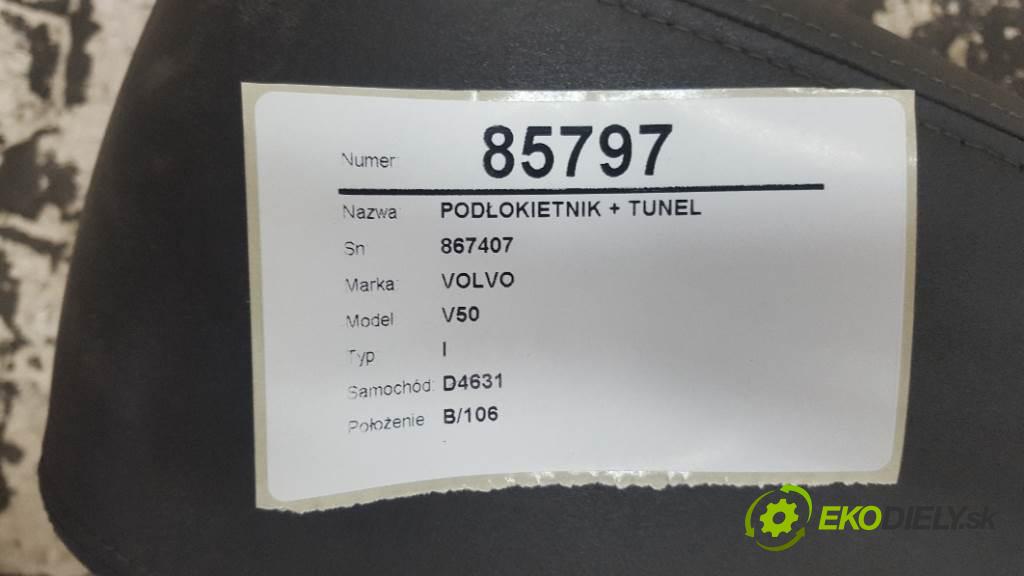 VOLVO V50 I 2005  I 1997 Lakťová opierka + Tunel 867407