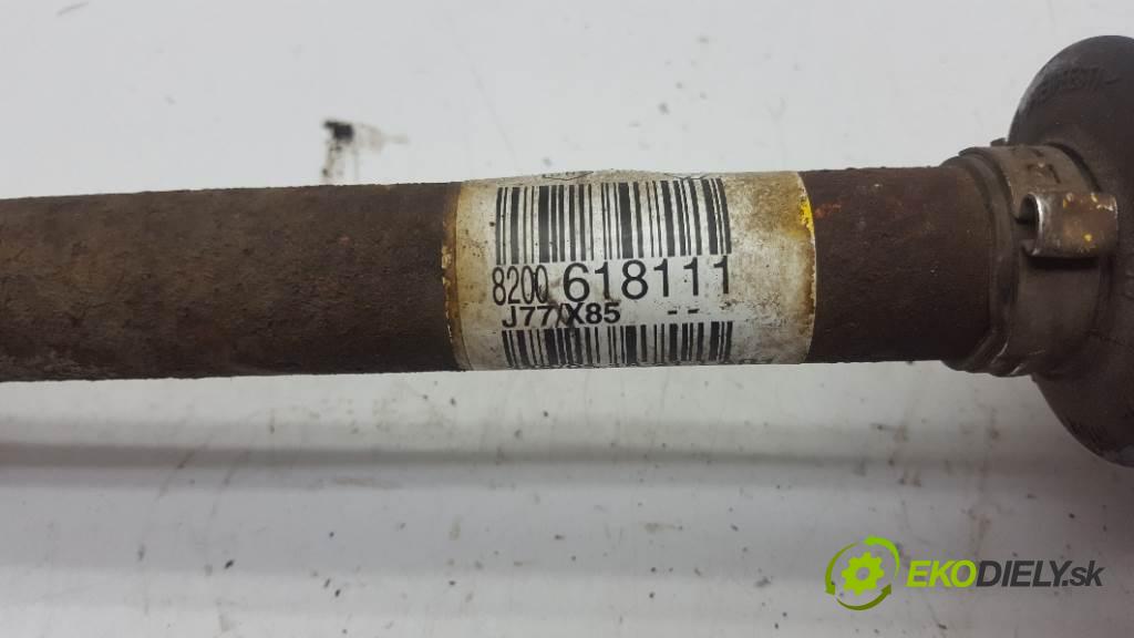 RENAULT CLIO  2005 72kW    1390 Poloos pravá 8200618111 (Poloosy)