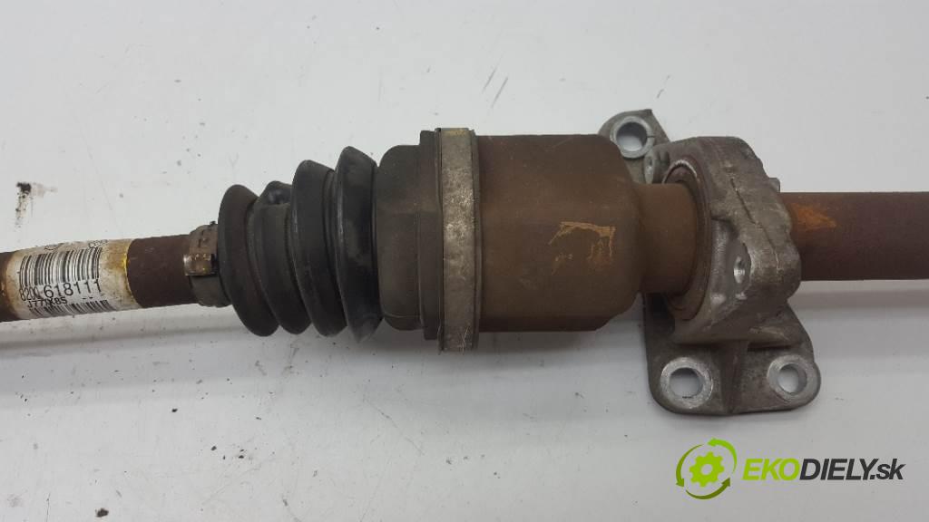 RENAULT CLIO  2005 72kW    1390 Poloos pravá 8200618111 (Poloosy)