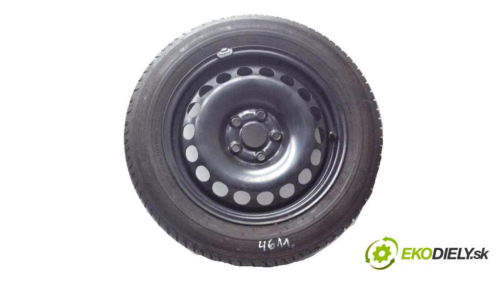 VOLKSWAGEN PASSAT B6  2008 77kW    1896 rezerva 6,5JX16H2 ET42 3C0601027H 5X112 205/55 16 (33307)  (Kola dojezdové)