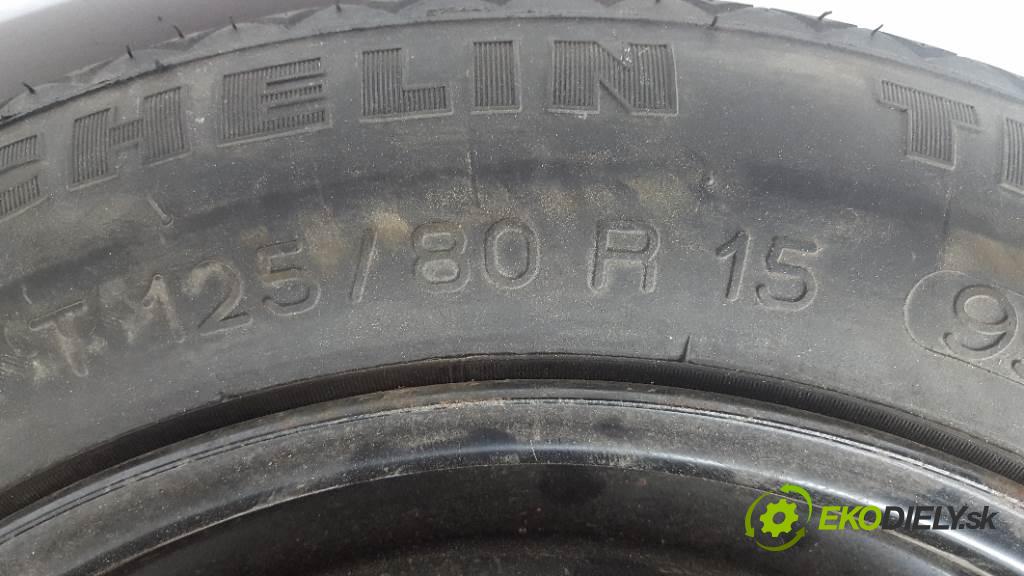 ALFA ROMEO 156 I 2001 106kw I 1747 Rezerva 4,00BX15H ET35 5X98 125/80R15 (2400) MICHELIN TEX (Kolesá dojazdové)