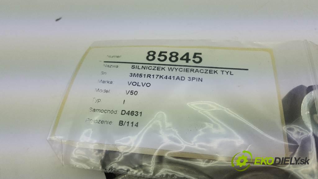 VOLVO V50 I 2005  I 1997 motorek stěračů zadní část 3M51R17K441AD 3PIN