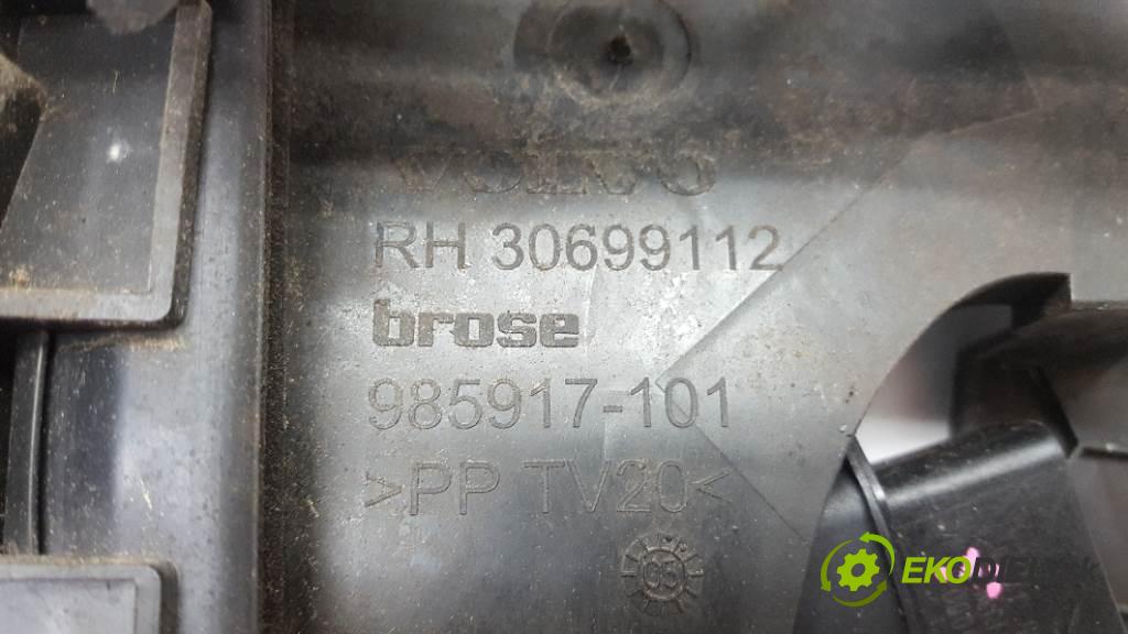 VOLVO V50 I 2005  I 1997 zámok zadní část pravý 30699112 10 PIN BLACK STONE