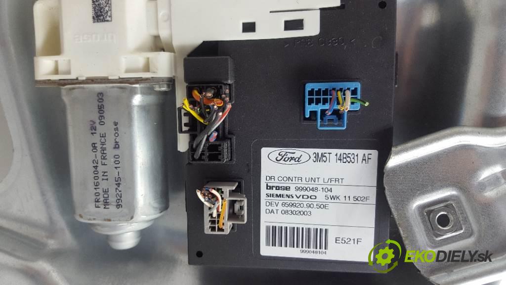 FORD FOCUS II C-MAX  2003 88kW    1798 mechanismus okna přední část levý 3M51l203A29FL