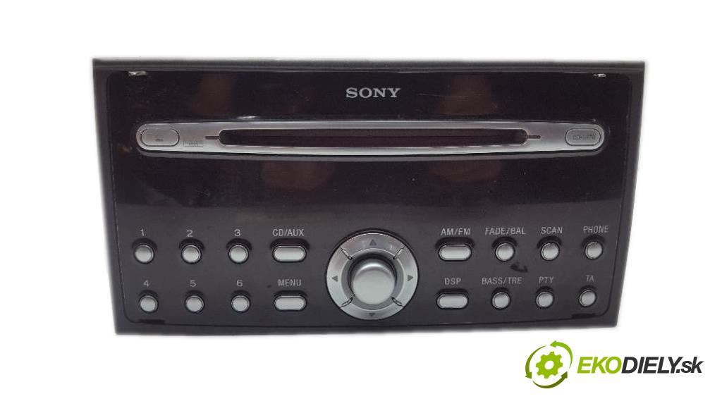 FORD FOCUS II C-MAX  2003 88kW    1798 RADIO 4M5T18C815BE (Audio zariadenia)