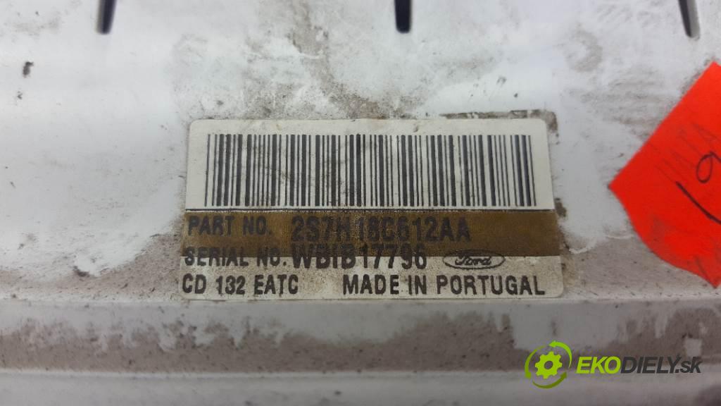 FORD MONDEO MK3       Panel ovládania kúrenia 2S7H18C612AA (Prepínače, spínače, tlačidlá a ovládače kúrenia)