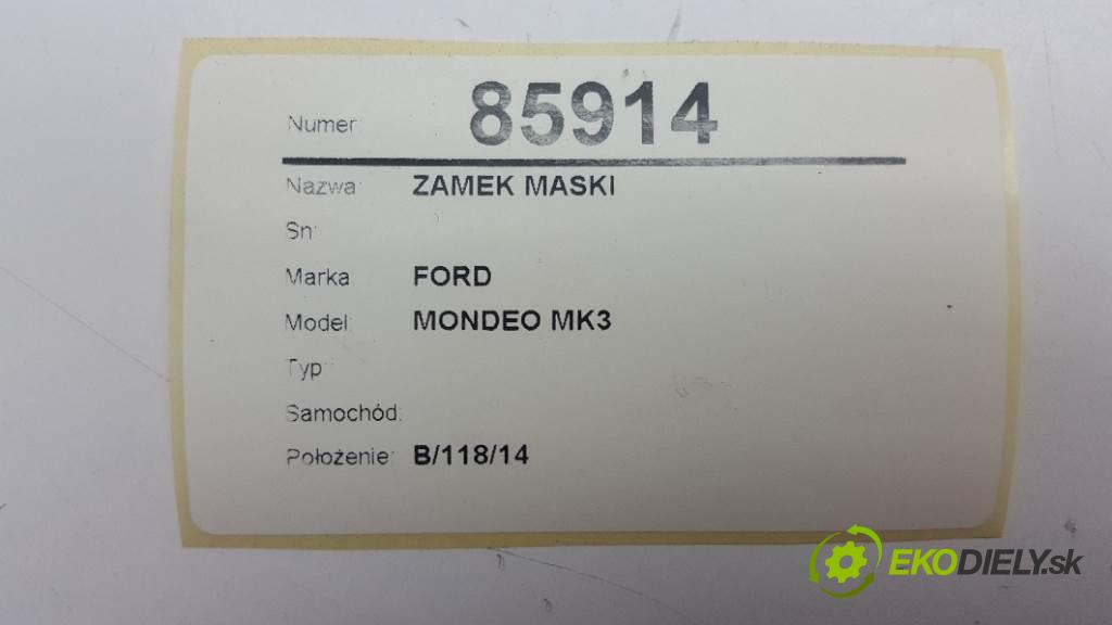 FORD MONDEO MK3       zámok kapoty