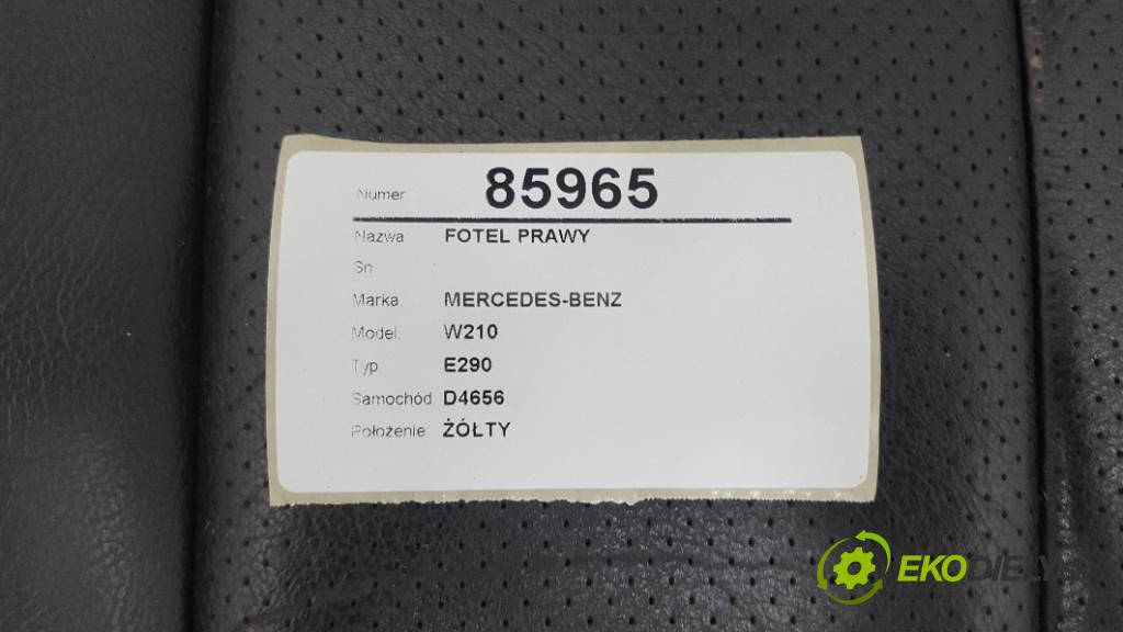 MERCEDES-BENZ W210 E290 2002 0 kW E290 2.9 Sedadlo pravy  (Sedačky, sedadlá)