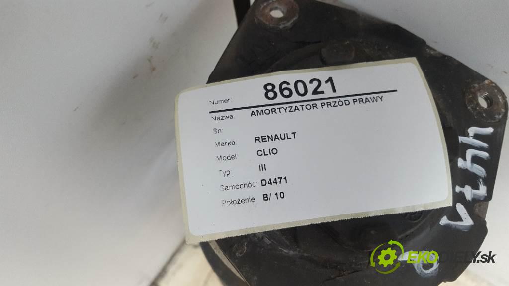 RENAULT CLIO III 2007 50kW III 1461 Tlmič predný pravy  (Ostatné)