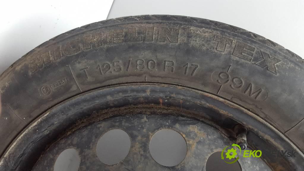 VOLVO V 70  2000 103kW    2461 rezerva 4,00BX17X50 5X108 9209872 125/80R17 MICHELIN (0800 (Kola dojezdové)