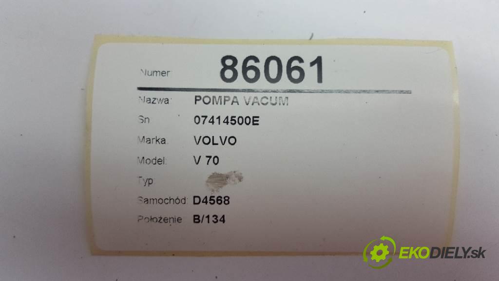 VOLVO V 70  2000 103kW    2461 pumpa vakuová 07414500E