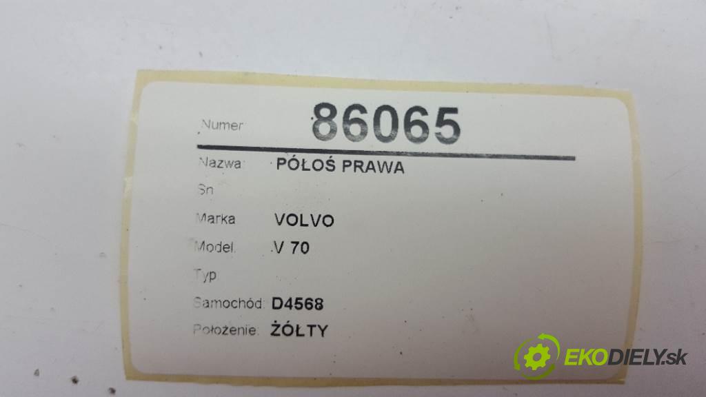 VOLVO V 70  2000 103kW    2461 Poloos pravá  (Poloosy)