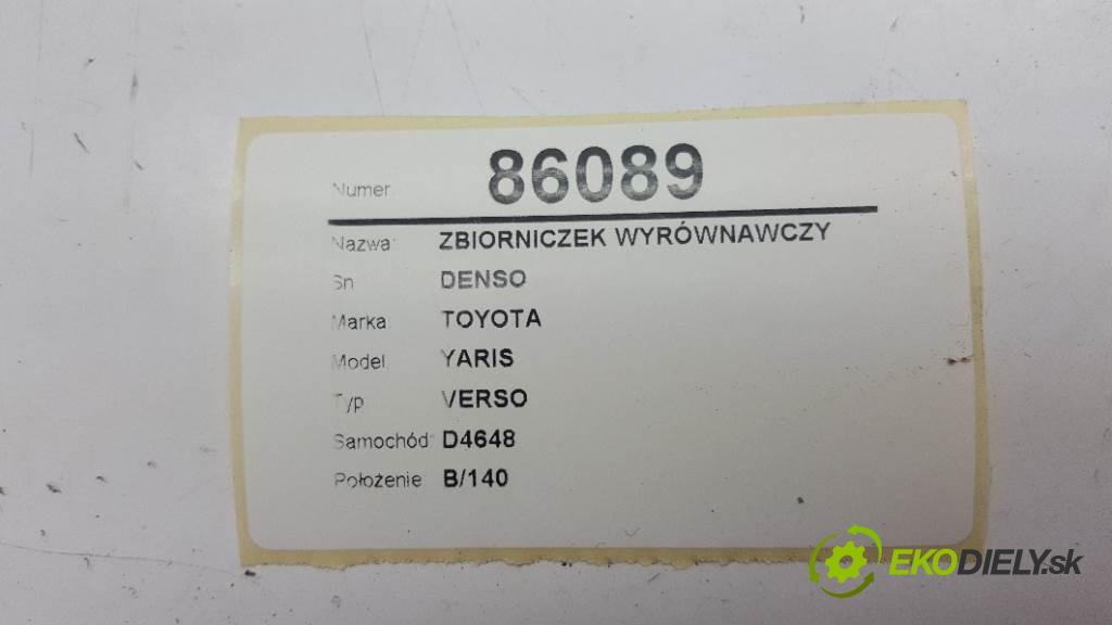 TOYOTA YARIS VERSO 2004 55kw VERSO 1364 Nádržka vyrovnávacia DENSO