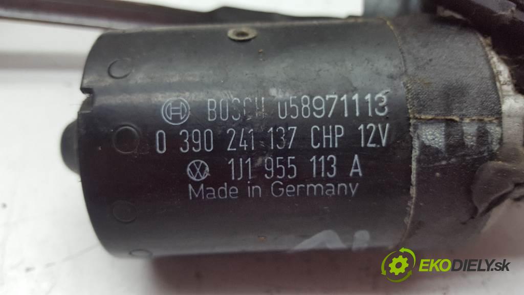 VOLKSWAGEN GOLF IV        Mechanizmus stieračov predný 1J1955113 (Motorčeky stieračov predné)