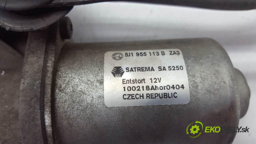 SKODA ROOMSTER  2010 63kW    1390 Mechanizmus stieračov predný 5J1955113B (Motorčeky stieračov predné)