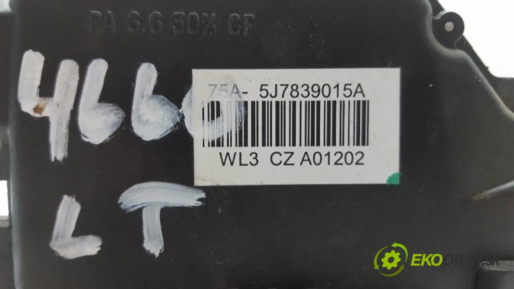 SKODA ROOMSTER  2010 63kW   1390 zámok zadní část levý 5J7839015