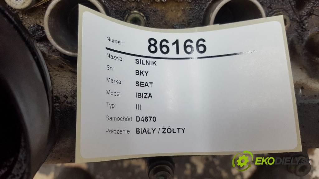 SEAT IBIZA III 2004 55kw III 1390 Motor BKY (Motory (kompletné))