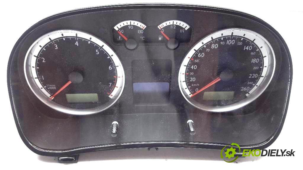 VOLKSWAGEN BORA  2001 77kW    1598 Prístrojovka 6J5920825 (Prístrojové dosky, displeje)