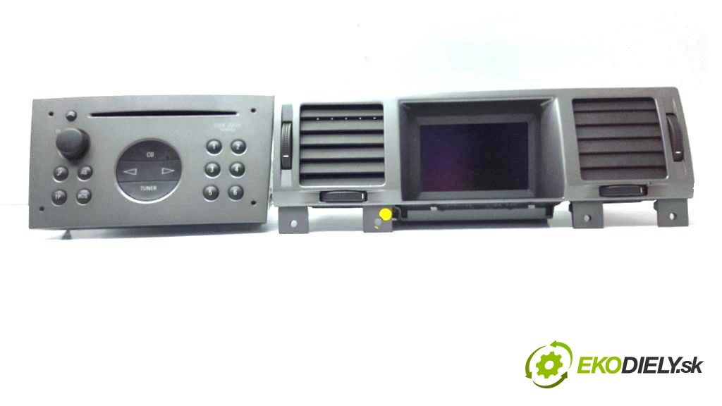 OPEL VECTRA C  1994 74kW    1598 RADIO 13138246 / 13154972 (Audio zariadenia) (kód nemáme)