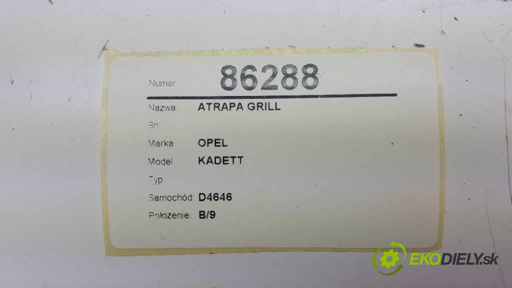 OPEL KADETT  1997     1598 Mriežka maska  (Mriežky, masky)