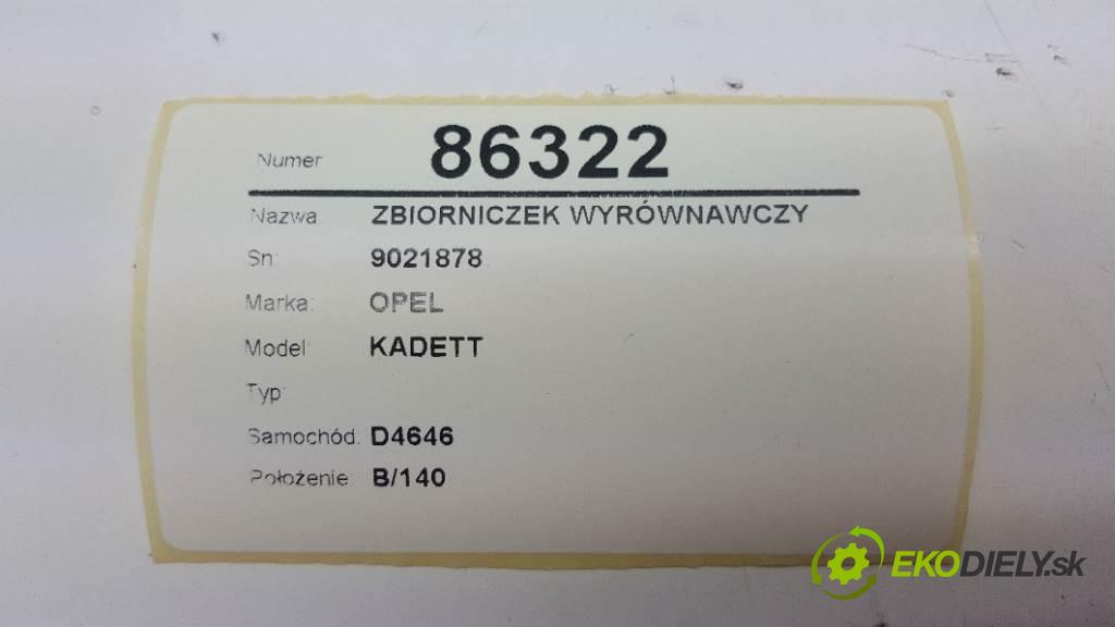 OPEL KADETT  1997     1598 Nádržka vyrovnávacia 9021878