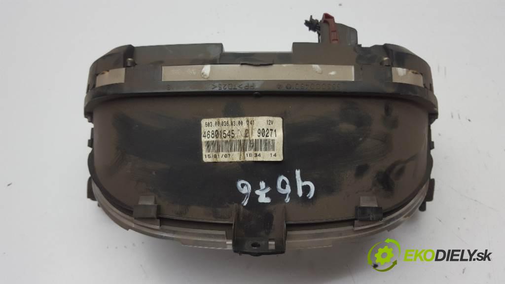 FIAT PANDA II II 2007 44kW II 1242 Prístrojovka 46801545 (Prístrojové dosky, displeje)