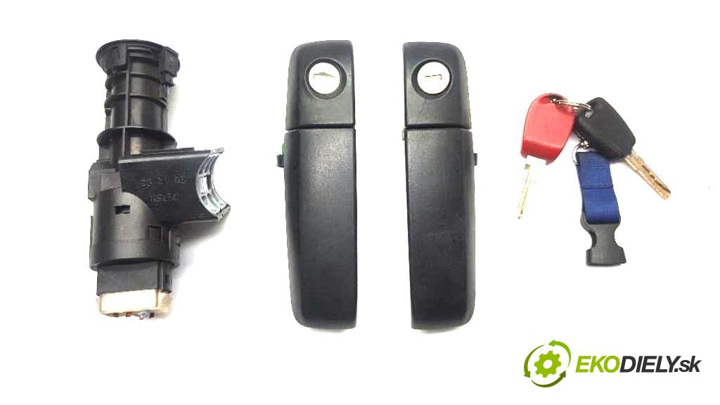 FIAT PANDA II II 2007 44kW II 1242 spinačka 61027500 KOMPLET (Spínacie skrinky a kľúče)
