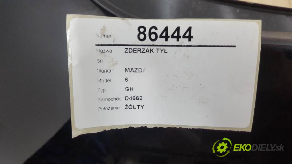MAZDA 6 GH 2009 108kW GH 1999 nárazník zadní část