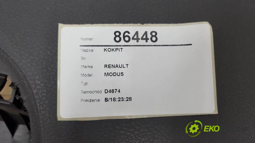 RENAULT MODUS   2005 48kW   1461 Palubná doska  (Palubné dosky)