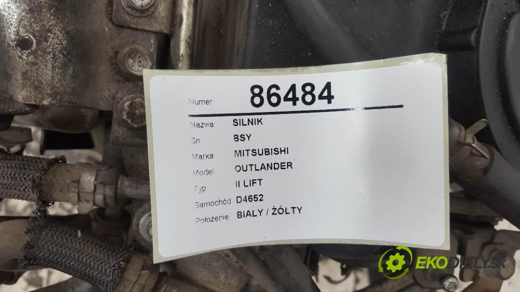 MITSUBISHI OUTLANDER II LIFT 2010 103kW II LIFT 1968 Motor BSY (Motory (kompletné))