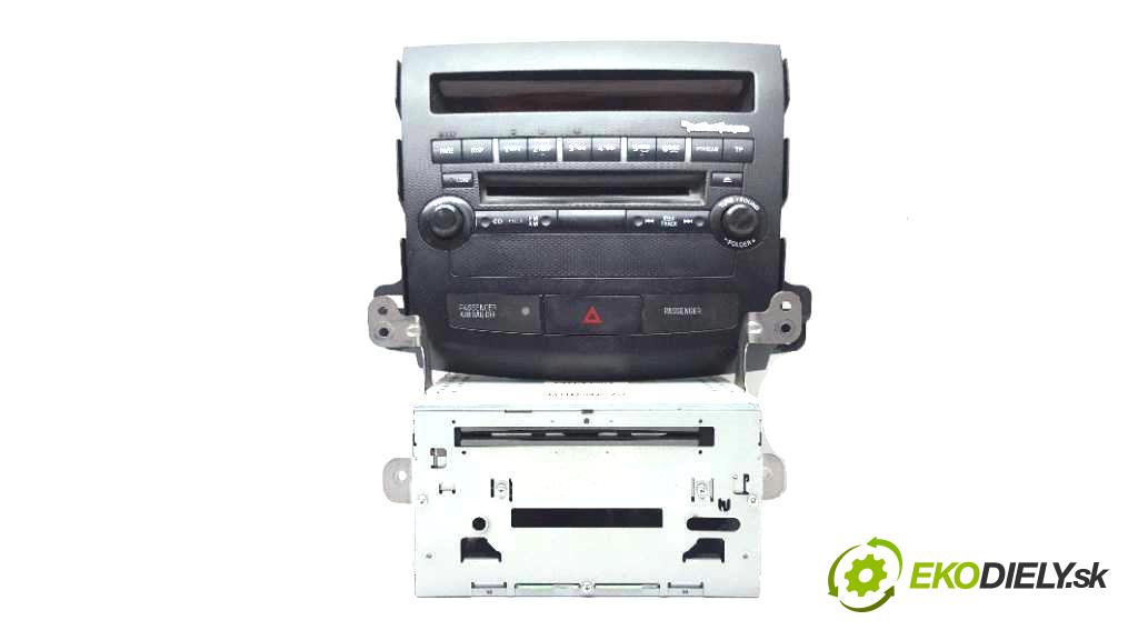 MITSUBISHI OUTLANDER II LIFT 2010 103kW II LIFT 1968 RADIO 8002A067XA 8701A364 (Audio zariadenia)