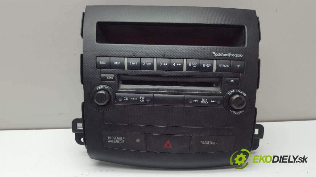 MITSUBISHI OUTLANDER II LIFT 2010 103kW II LIFT 1968 RADIO 8002A067XA 8701A364 (Audio zariadenia)