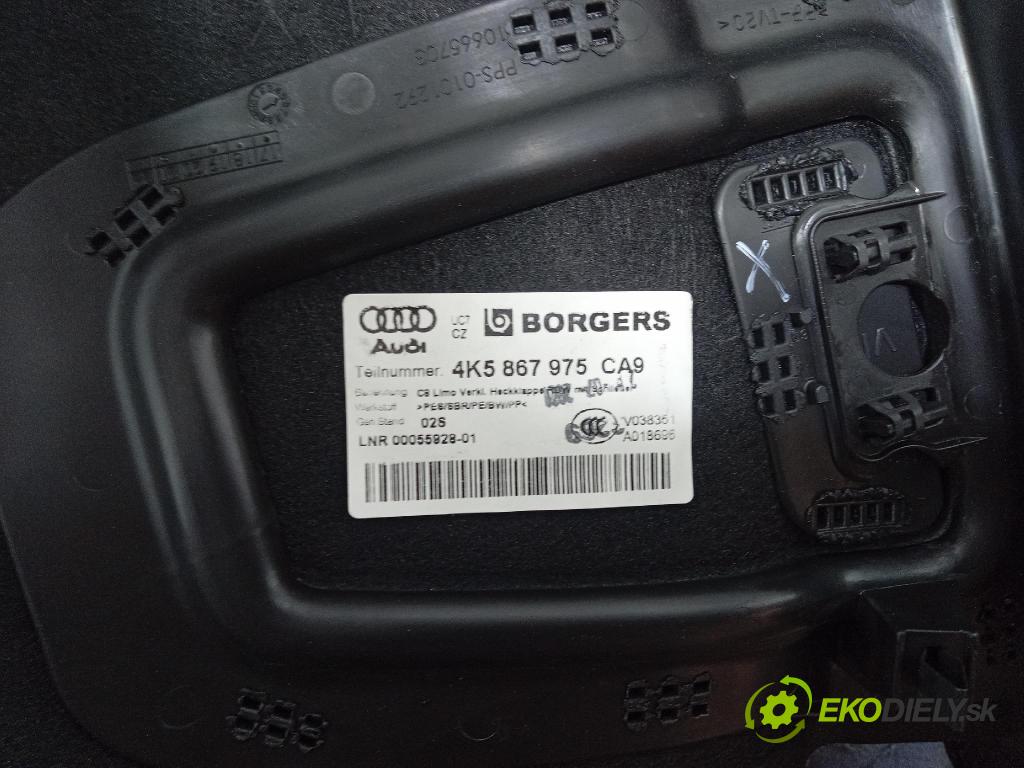 Audi A6 2021 Čalounictví: kufra: 4K5867975C