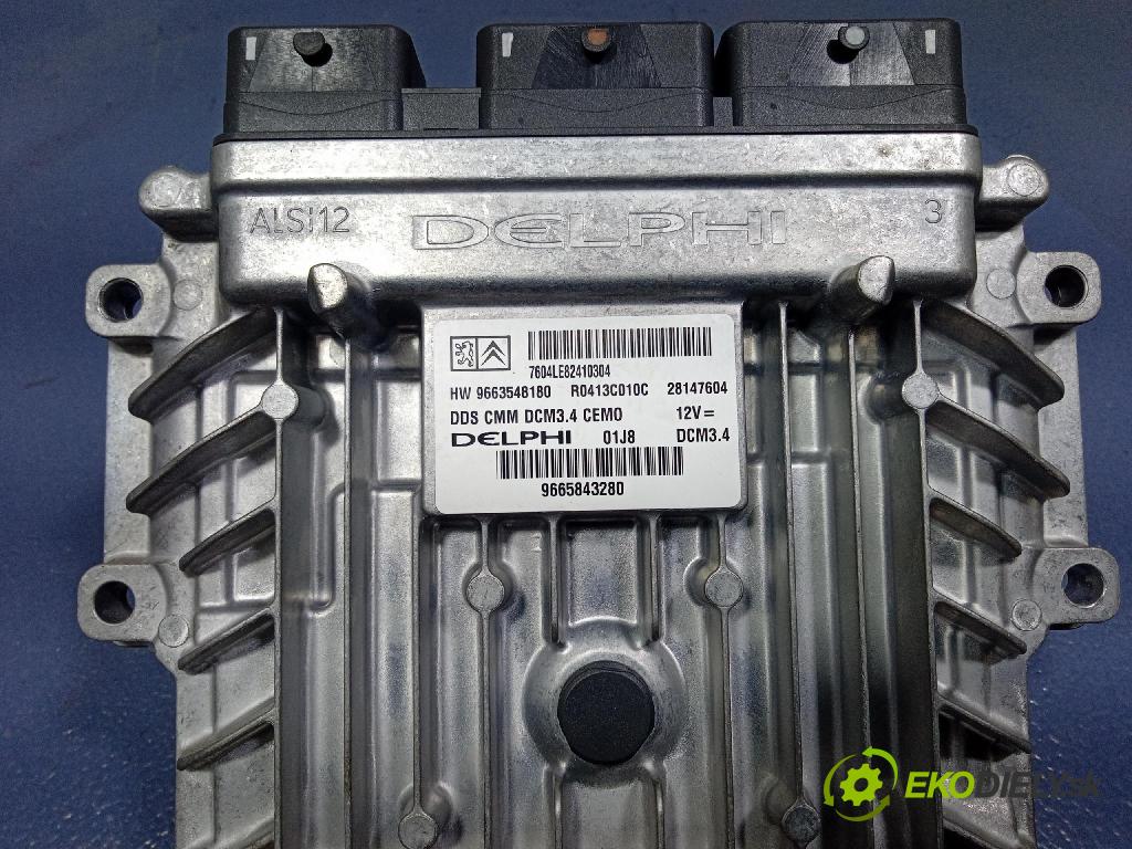 Citroen C5 2008 riadiaca jednotka Motor: 9665843280