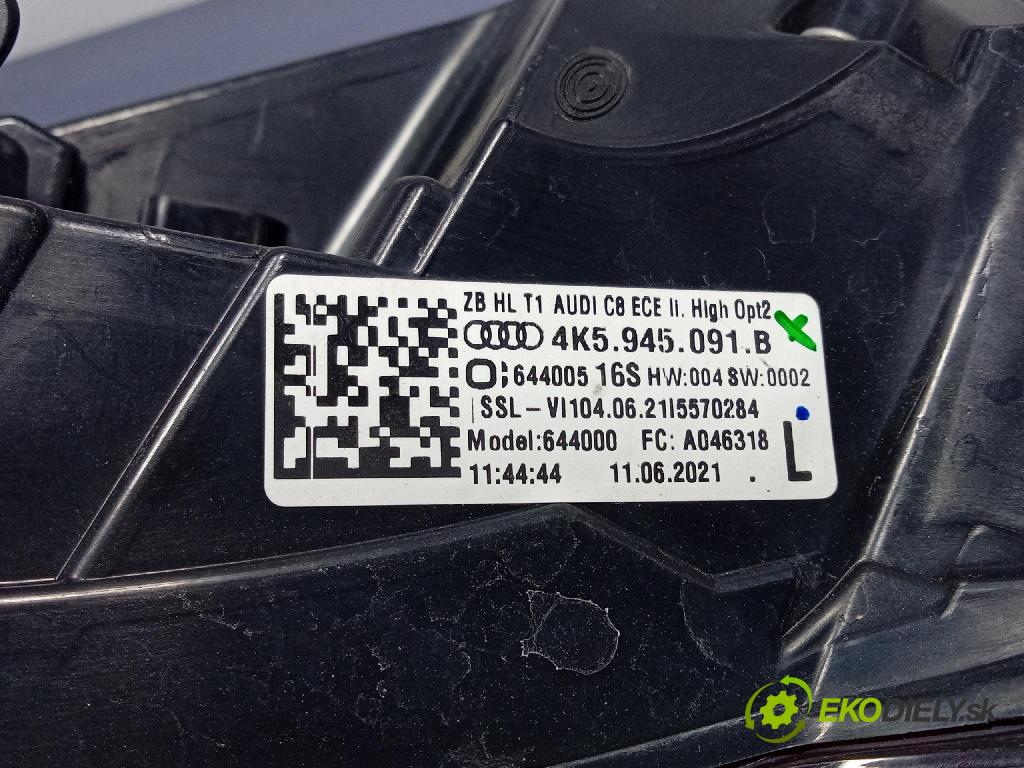 Audi A6 2021 světlo Zad: levá Mimo: 4K5945091B
