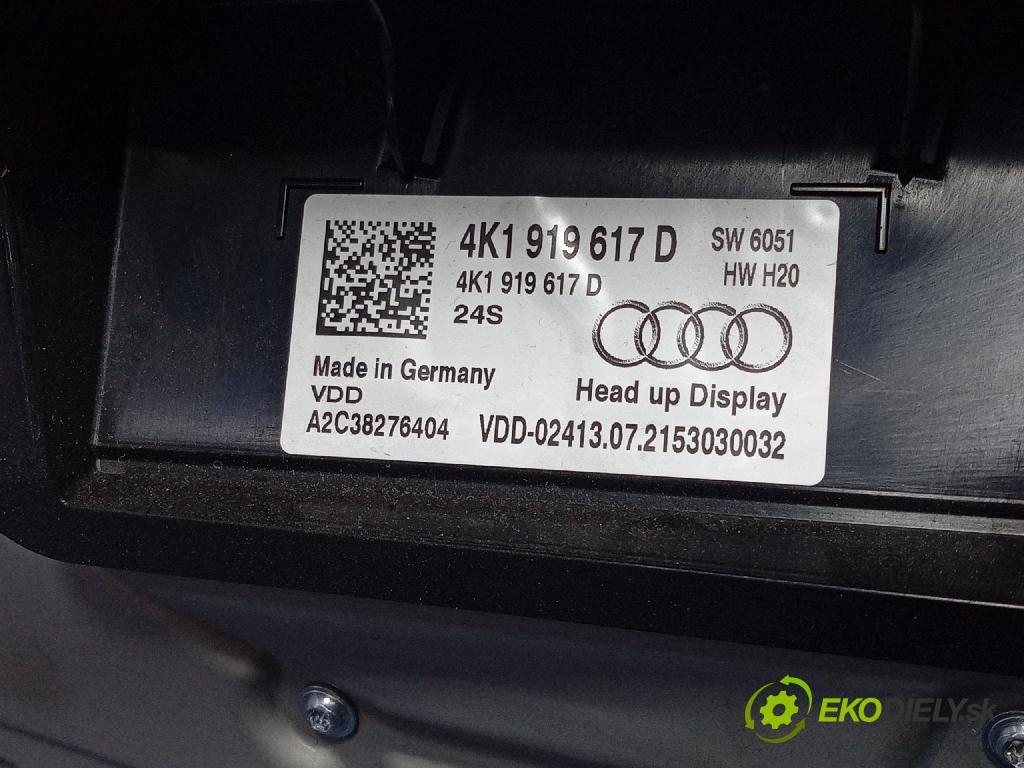 Audi A6 2021 displej Radio / GPS 4K1919617D
