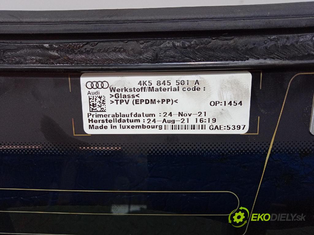 Audi A6 2021 sklo zadní 4K5845501A