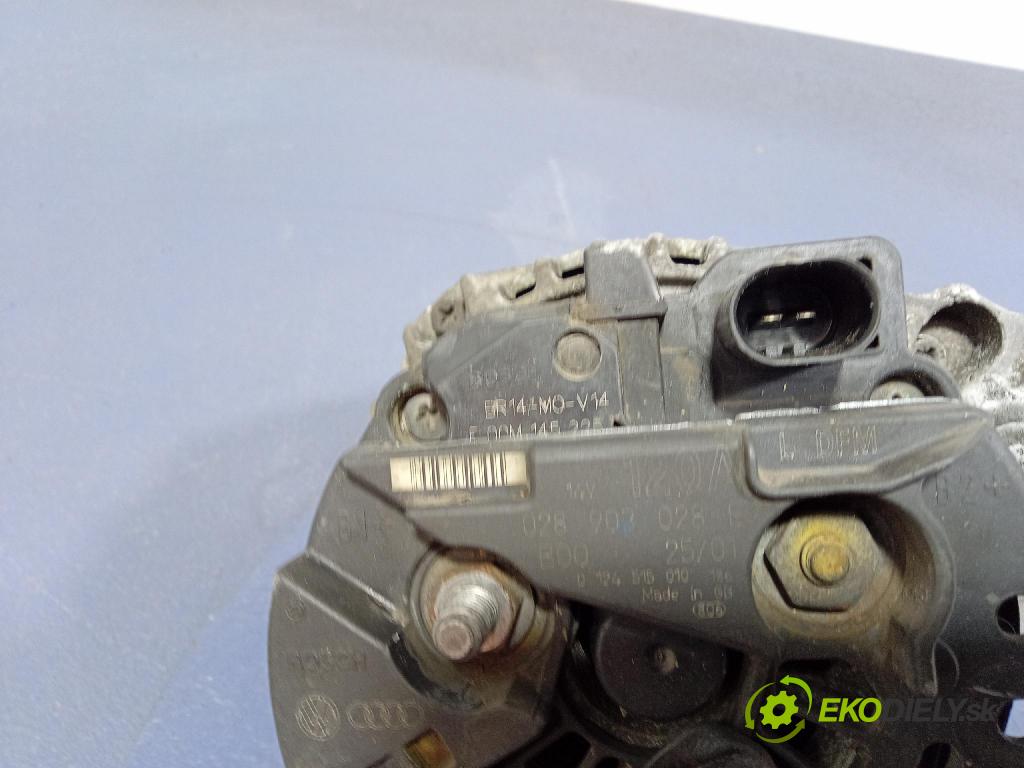 Vw Sharan 2001 Alternator 028903028E
