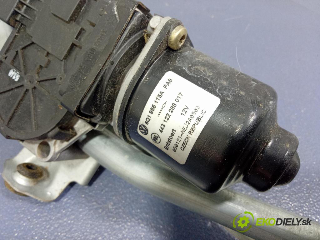 Volkswagen Polo 2005 mechanizmus motor: Stierače: Predné 6Q1955601B