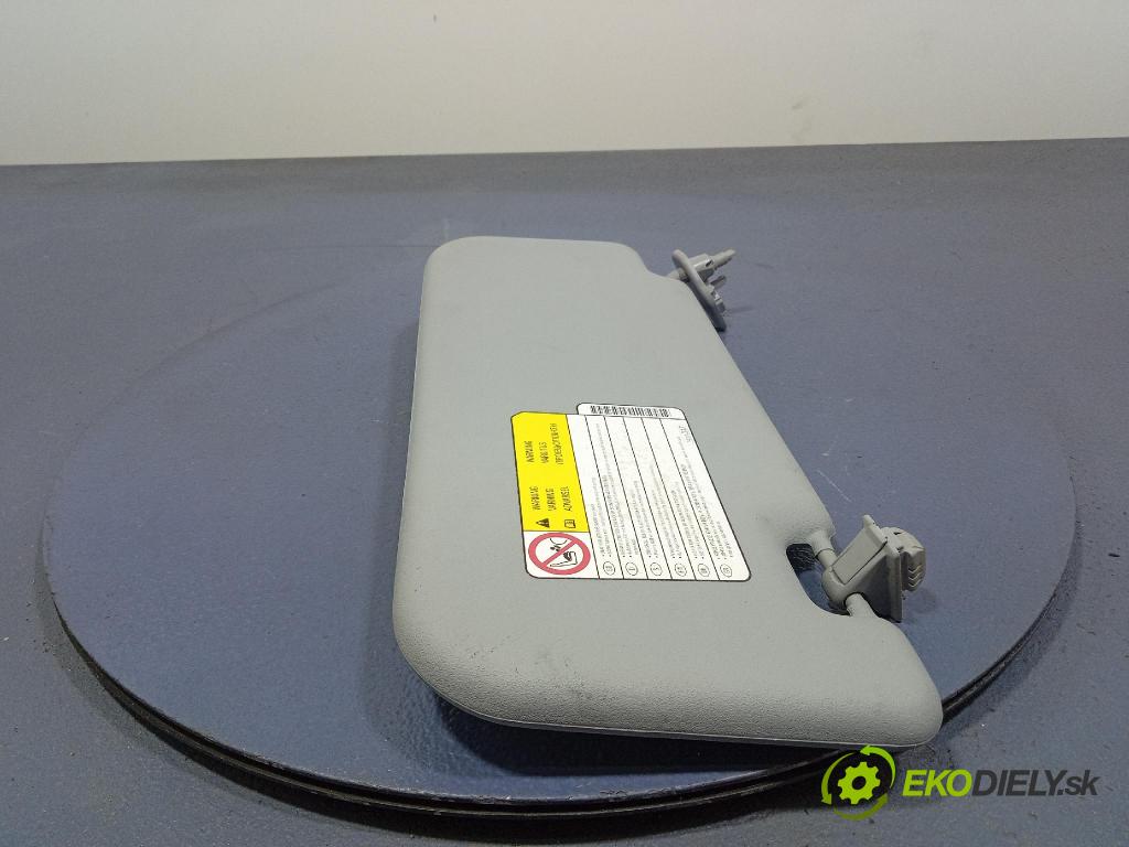 Mitsubishi Colt 2006 kryt slnečná clona