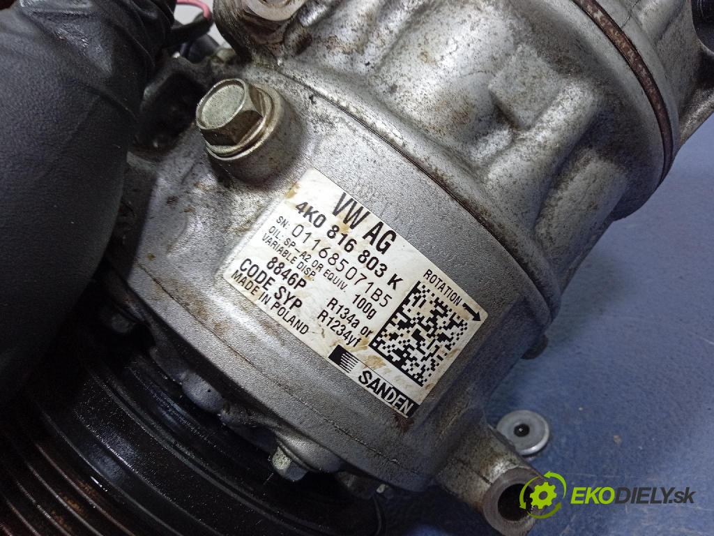 Audi A6 2021 Kompresor: Klimatizace: 4K0816803K