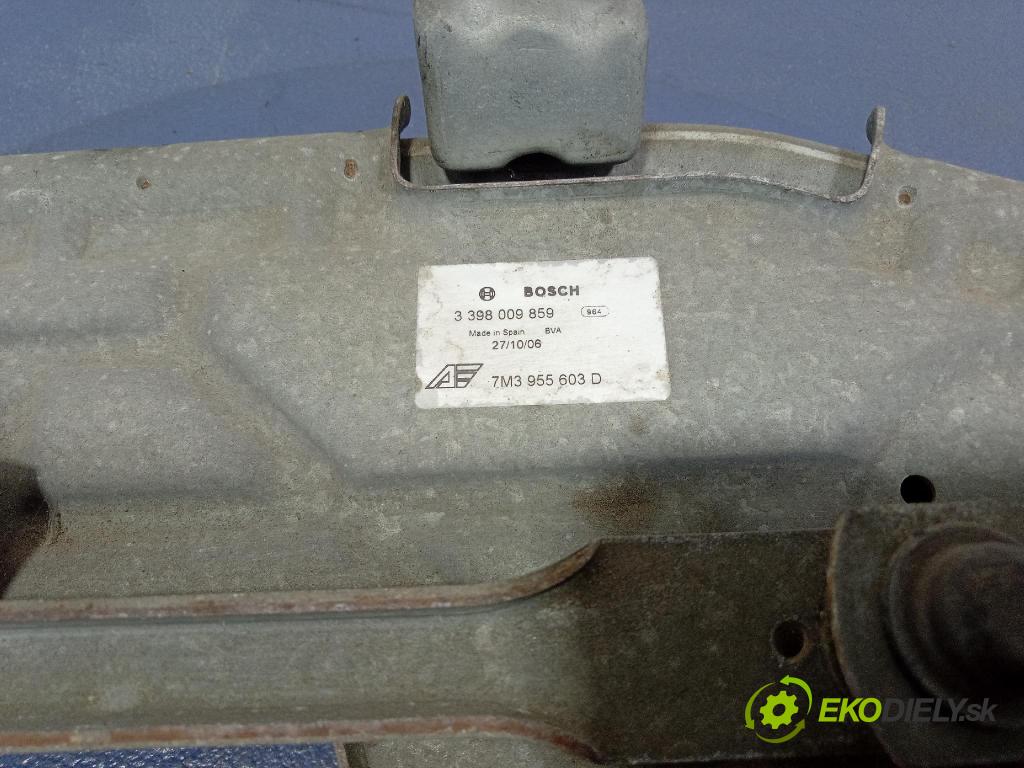 Vw Sharan 2004 mechanismus motorek Stěrače: před 7M3955603D