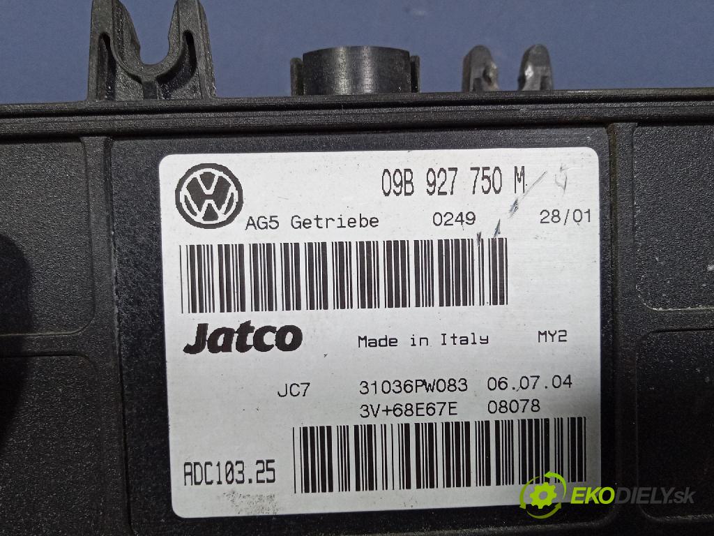 Vw Sharan 2004 riadiaca jednotka skrine 09B927750M