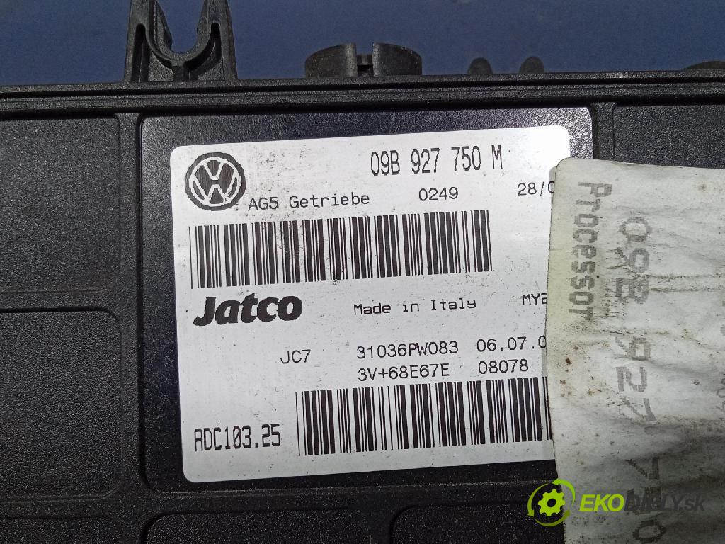 Vw Sharan 2004 riadiaca jednotka skrine 09B927750M