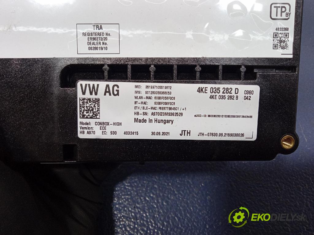 Audi A6 2021 řídící jednotka 4KE035282D