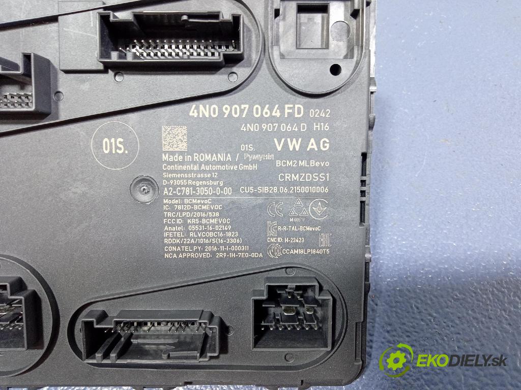 Audi A6 2021 řídící jednotka Komfortu 4N0907064FD